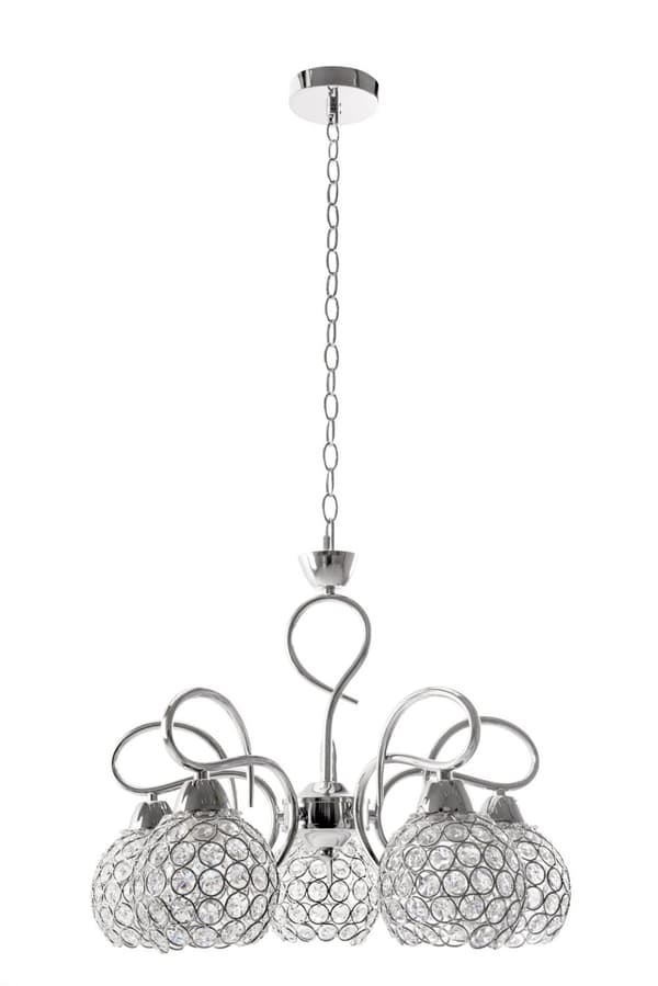 KRYSTAL LYSEKRONE LAMPE APP635-5C