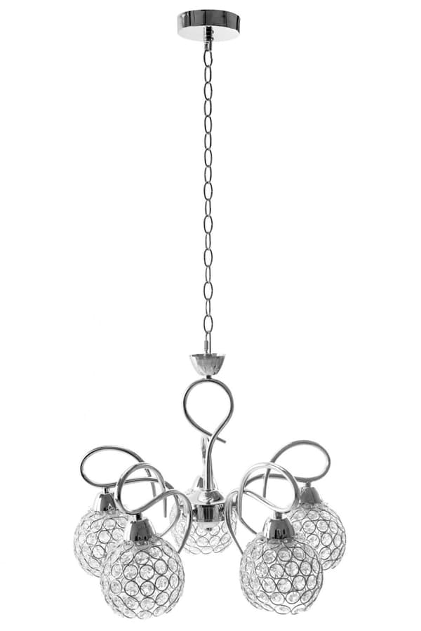 KRYSTAL LYSEKRONE LAMPE APP635-5C