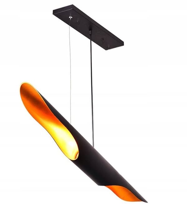 LOFTSLAMPE APP298-1CP RØR 60CM SORT