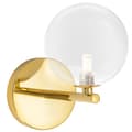 Miniatyrbild 1 av 6: VÄGGLAMPA VÄGGLAMPA APP1161-1W GULD