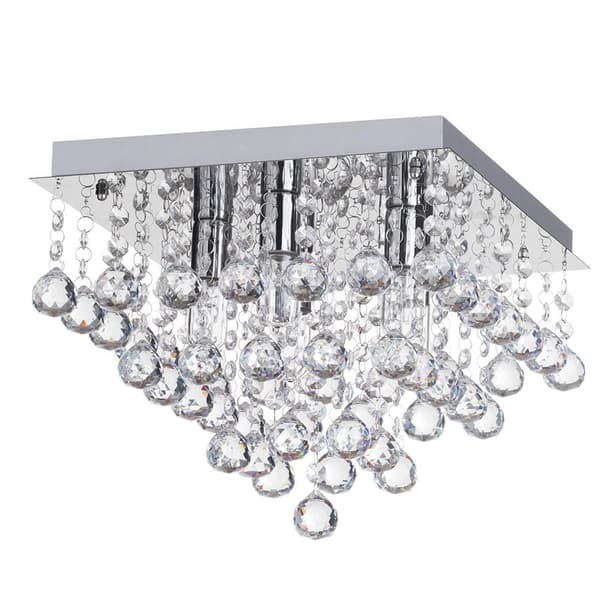 KRYSTAL LOFTLAMPE PLAFOND APP515-4C CRISTAL
