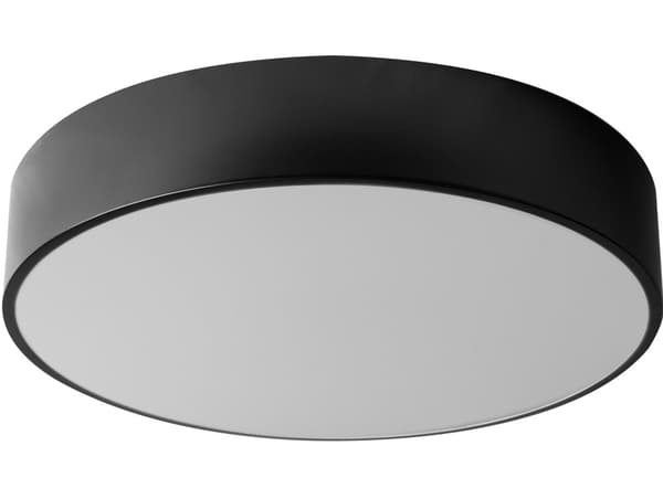 PLAFOND LAMPPU 50CM PYÖREÄ KATTO APP644-4C MUSTA
