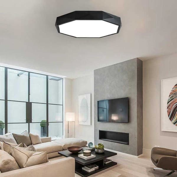 DIAMANT PLAFOND LAMPE APP862-C 40 CM SORT