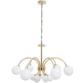 Miniatyrbild 1 av 7: TAKLAMPA GLAMOUR APP962-12CP GULD