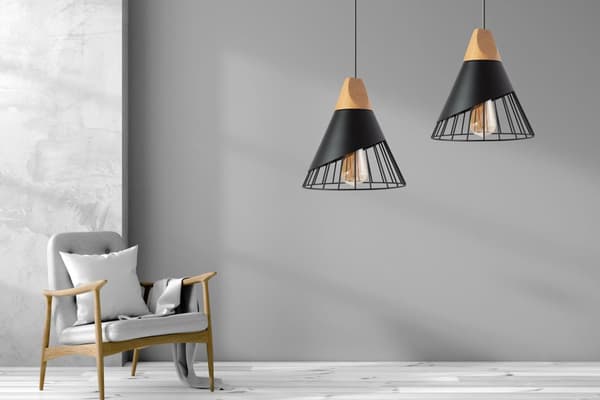 SKANDINAVISK HÄNGANDE TAKLAMPA METALL APP223-1CP