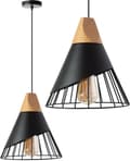 Miniatyrbild 1 av 7: SKANDINAVISK HÄNGANDE TAKLAMPA METALL APP223-1CP