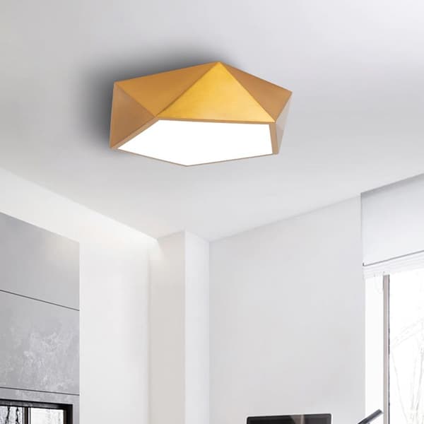 PLAPHONE LAMPE DIAMANT APP876-C 40 CM GULD