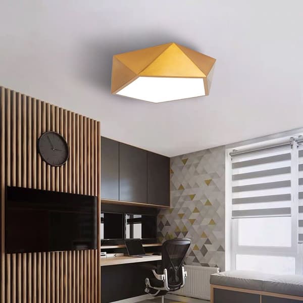 PLAPHONE LAMPE DIAMANT APP876-C 40 CM GULD