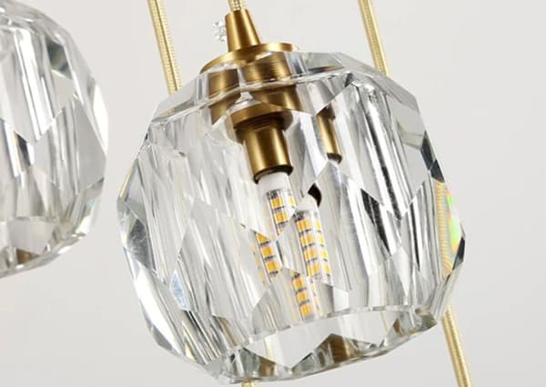 LOFTSLAMPE KRYSTAL APP588-3CPR SORT