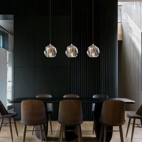 LOFTSLAMPE KRYSTAL APP588-3CPR SORT