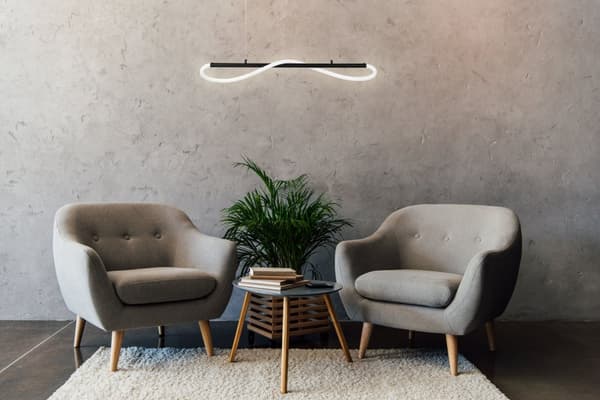 LED LOFTSLAMPE APP853-CP LANG SORT