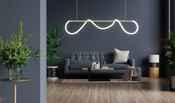 LED LOFTSLAMPE APP854-CP LONG GOLD