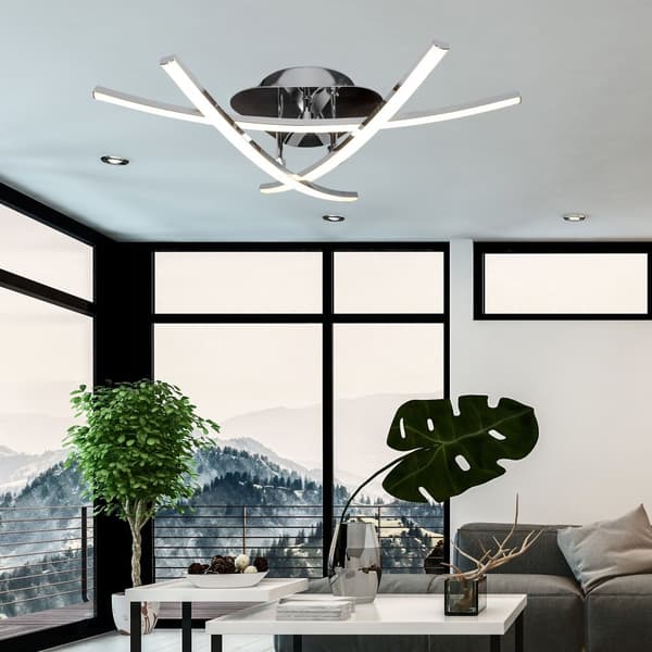 LOFTSLAMPE PLAFON LED MODERNE APP397-C