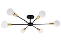 Miniatyrbild 3 av 9: SPINDEL LAMPA 6 APP501-6C SVART