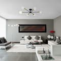 Miniatyrbild 6 av 9: SPINDEL LAMPA 6 APP501-6C SVART