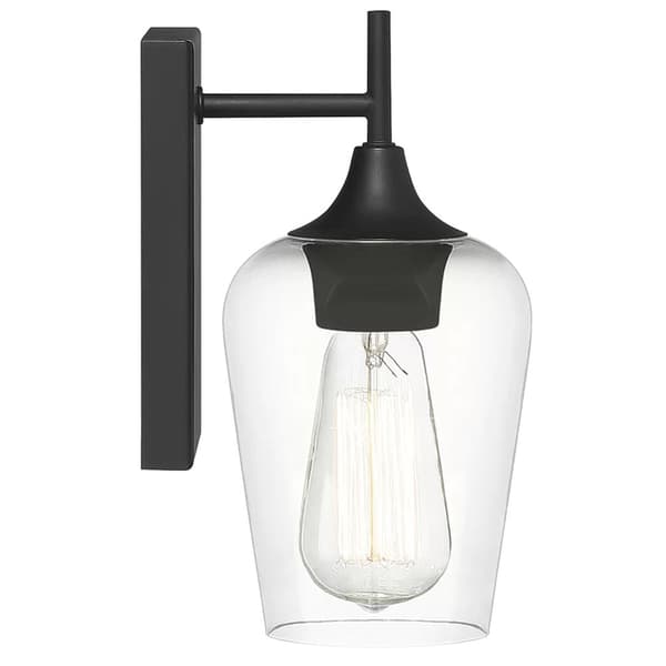 VÄGGLAMPA VÄGGLAMPA APP1233-1W SVART