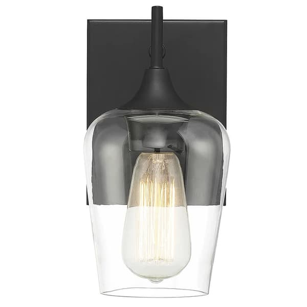 VÄGGLAMPA VÄGGLAMPA APP1233-1W SVART