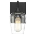 Miniatyrbild 5 av 7: VÄGGLAMPA VÄGGLAMPA APP1233-1W SVART