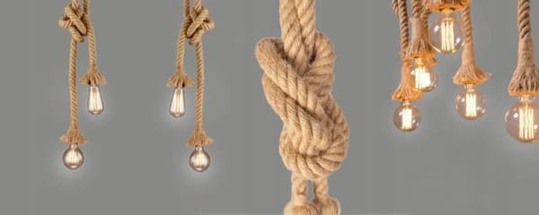 LAMPA MED SPINDELTRÅD 8