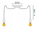 Miniatyrbild 8 av 8: LAMPA MED SPINDELTRÅD 8
