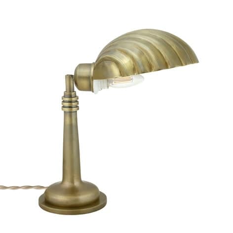 Bordslampa John Antik Mässing