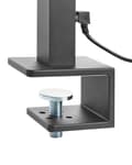 Miniatyrbillede 9 af 11: Skrivebord LED Lampe Sort Metal 120 cm Aluminium med Klemmedæmper Motion Dagslyssensor Kontorstudie Moderne Stil