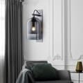 Miniatyrbild 5 av 5: VÄGGLAMPA APP1207-1W SVART