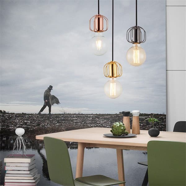 LOFT ENKEL HÄNGANDE TAKLAMPA APP591-1CP SVART