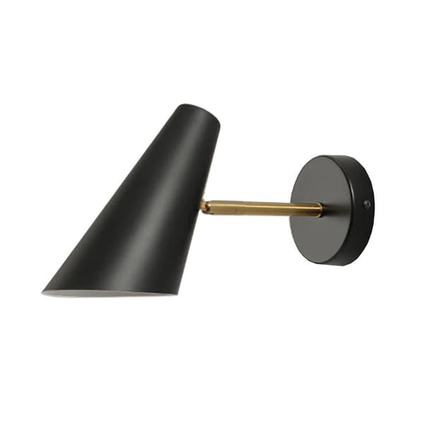 VÄGGLAMPA APP1141-1W SVART