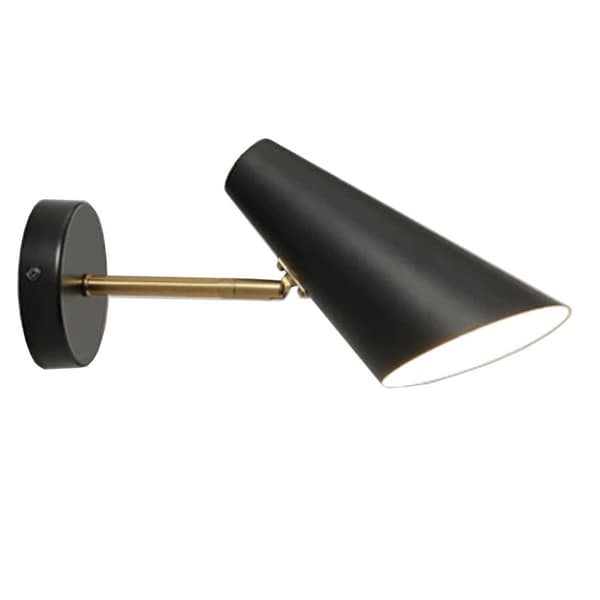 VÄGGLAMPA APP1141-1W SVART