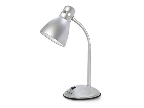Esperanza ELD113S, Silver, E27, 1 lampor, 12 W, LED, Knappar