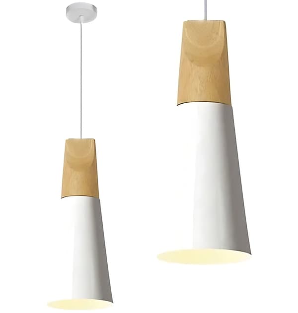 SCANDI B LOFTSLAMPE APP058-1CP HVID