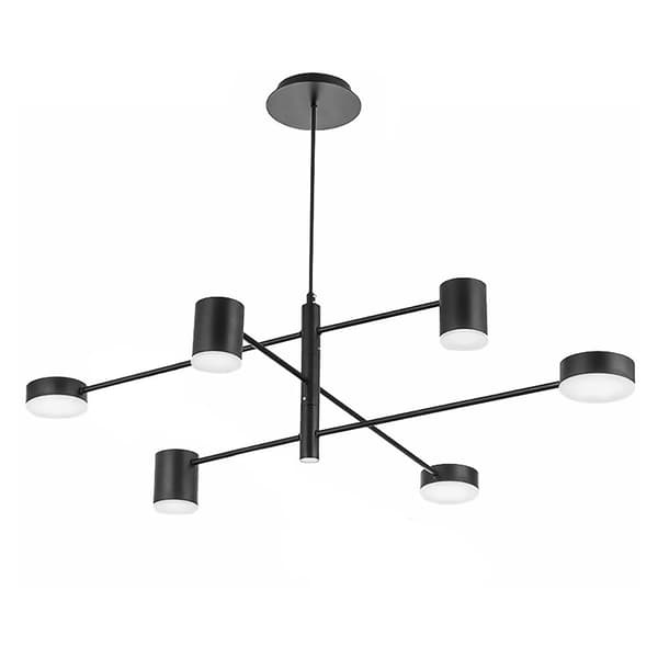 MODERNE 6 ARMIG LOFTSLAMPE APP597-6C