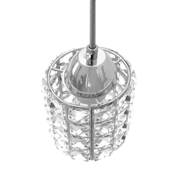 LOFTSLAMPE KRYSTAL APP727-1CP SØLV