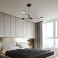 Miniatyrbild 5 av 9: MODERN TAKLAMPA MED 4 ARMAR APP596-4C