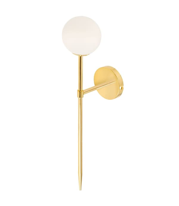 VÆGLAMPE MODERNE 52CM APP578-1W GULD