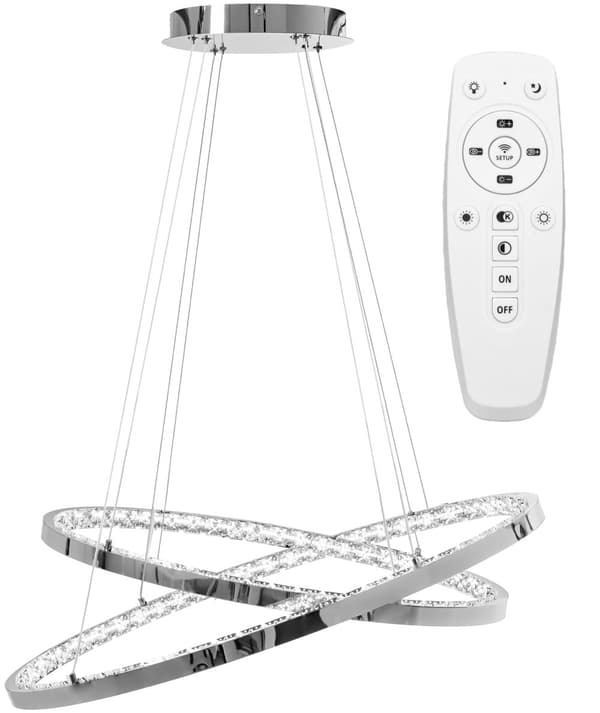 LED KRYSTAL VEDHÆNG LAMPE APP771-3CP
