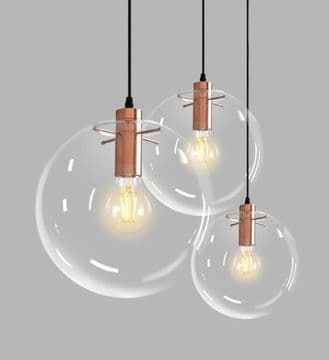 LOFTSLAMPE LASSI 25 CM APP040-1CP ROSÉ GULD