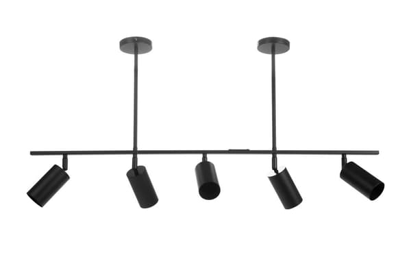 MODERNE METAL LOFT LOFTLAMPE APP611-5C SORT