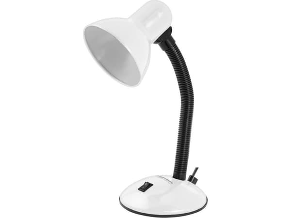 Skrivebordslampe Esperanza ELD107W Esperanza bordlampe e27 arcturus hvit