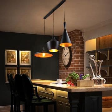LOFTSLAMPE COSTA SÆT CP SORT