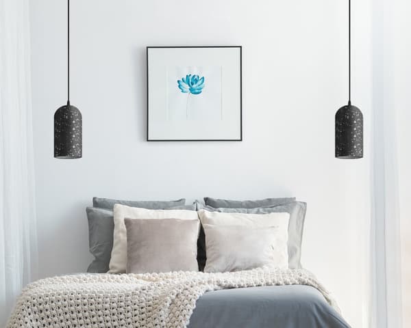 BETON LOFTLAMPE APP997-1CP B SORT