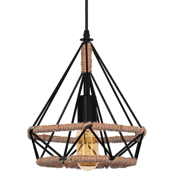 LOFT STIL BOHO REB GEOMETRISK VEDHÆNG LOFTSLAMPE APP678-1CP