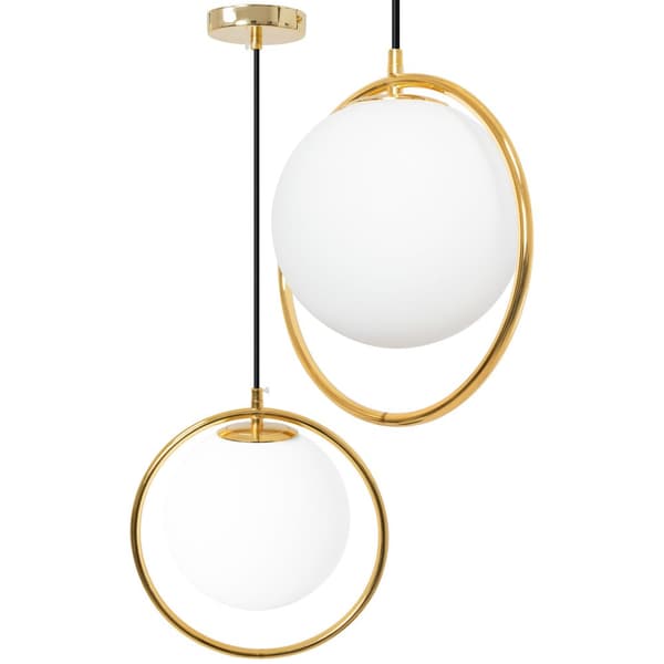 GLASKUGLE LOFTSLAMPE APP430-1CP HVID