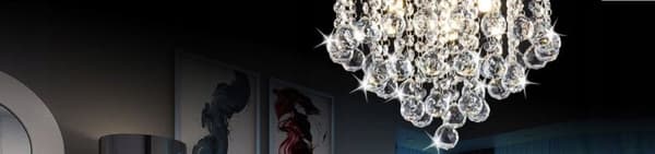 KRISTALL TAKLAMPA PLAFOND LJUSKRONA GLAMOUR APP403-C