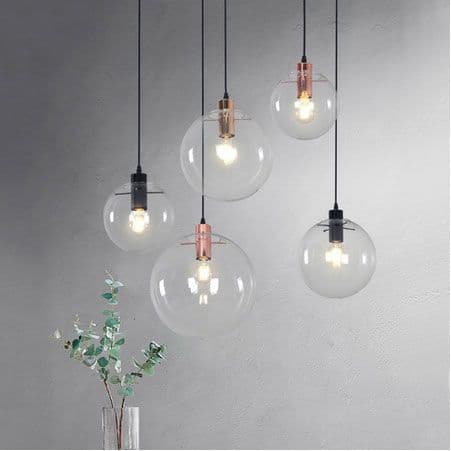 LASSI GLAS LOFTLAMPE 20+25+30 CM APP309-3C SORT