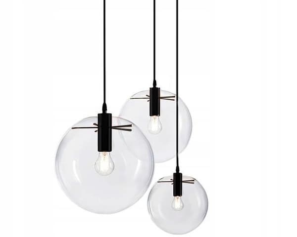 LASSI GLAS LOFTLAMPE 20+25+30 CM APP309-3C SORT