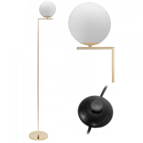 GLAMOUR GOLVSTÅENDE LAMPA APP921-1F