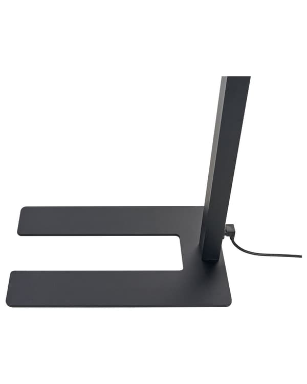 Gulvlampe LED-lampe Svart Aluminium 194 cm Bryter Dimming Moderne Belysning Hjemmekontor