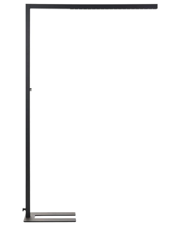 Gulvlampe LED-lampe Svart Aluminium 194 cm Bryter Dimming Moderne Belysning Hjemmekontor